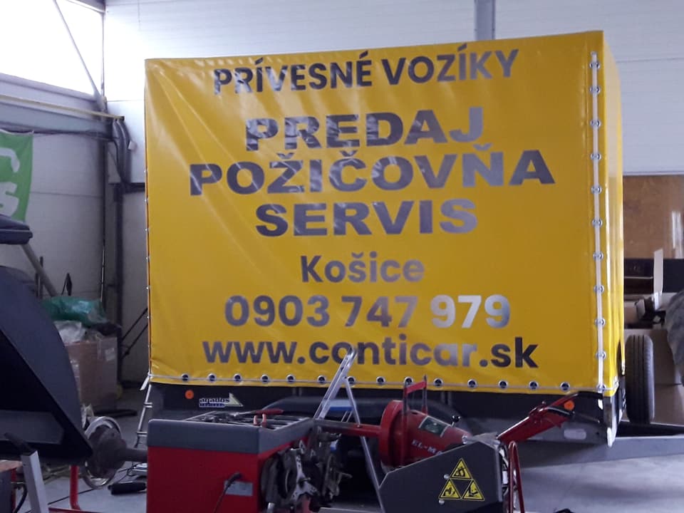 Veľkoformátová tlač – banner alebo tabuľa – realizácia ReFABRIKA