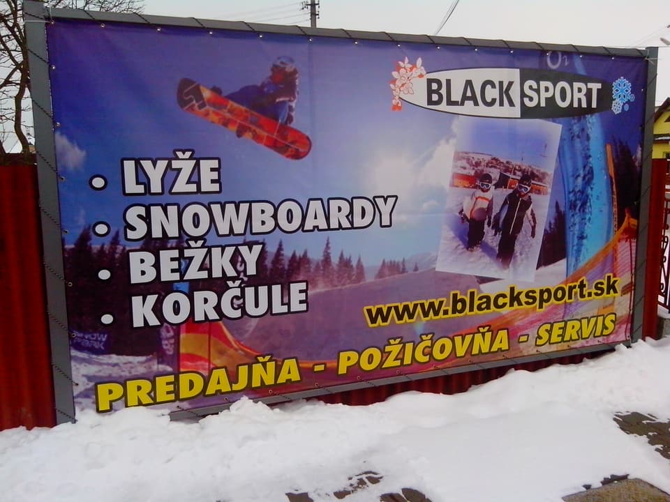 Veľkoformátová tlač – banner alebo tabuľa – realizácia ReFABRIKA