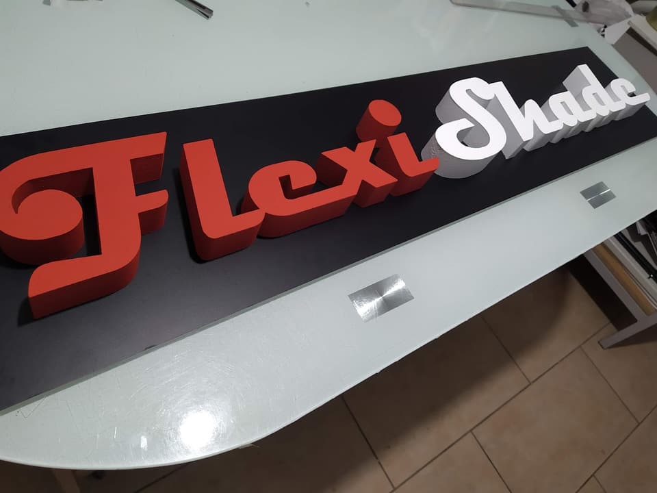3D písmená a logo – realizácia ReFABRIKA