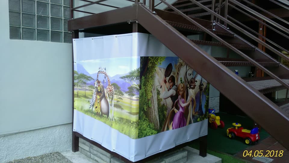 Veľkoformátová tlač – banner alebo tabuľa – realizácia ReFABRIKA