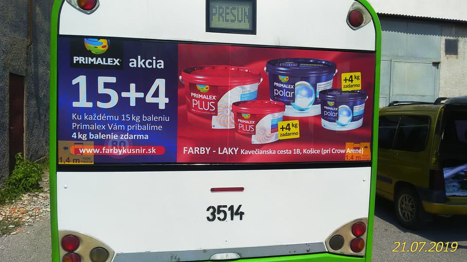 Polep vozidla – realizácia ReFABRIKA